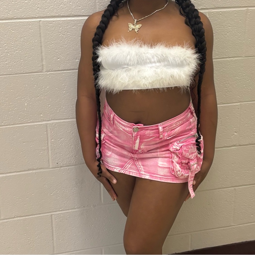 Cargo Pink Skort